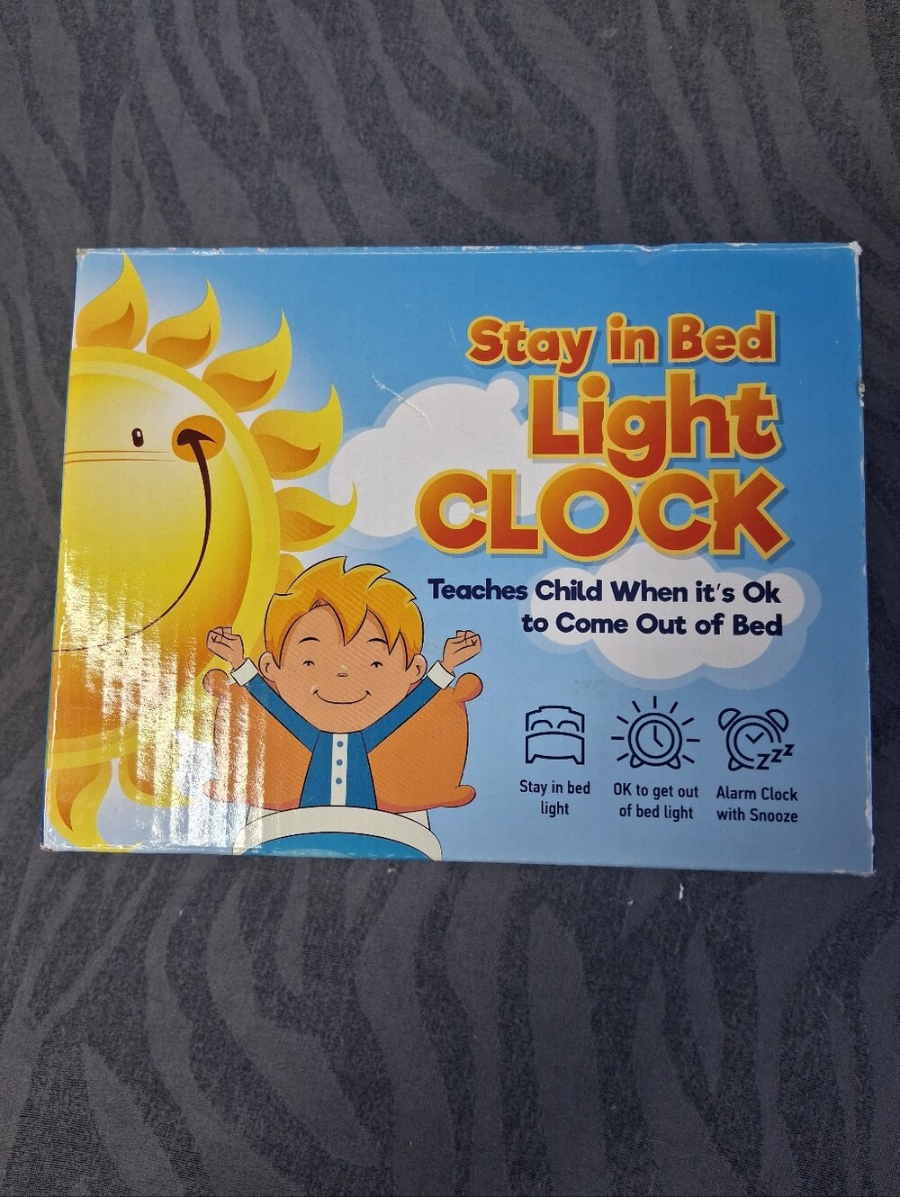 Stay In Bed Light And Alarm Clock